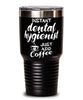 Funny Dental Hygienist Tumbler Instant Dental Hygienist Just Add Coffee 30oz Stainless Steel Black
