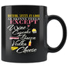 Funny Diet Mug Nothing Tastes As Good As Skinny Feels 11oz Black Coffee Mugs