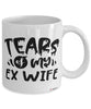 Funny Divorce Mug Tears Of My Ex Wife Coffee Cup White