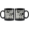 Funny Doctor Mug Ask If Medical Advice From TV is Right 11oz Black Coffee Mugs