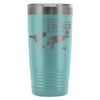 Funny Dog Coffee Travel Mug World Revolves Around 20oz Stainless Steel Tumbler