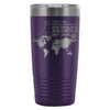 Funny Dog Coffee Travel Mug World Revolves Around 20oz Stainless Steel Tumbler