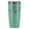 Funny Dog Coffee Travel Mug World Revolves Around 20oz Stainless Steel Tumbler