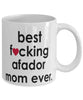 Funny Dog Mug B3st F-cking Afador Mom Ever Coffee Cup White