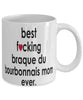 Funny Dog Mug B3st F-cking Braque Du Bourbonnais Mom Ever Coffee Mug White