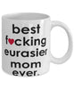 Funny Dog Mug B3st F-cking Eurasier Mom Ever Coffee Mug White