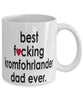 Funny Dog Mug B3st F-cking Kromfohrlander Dad Ever Coffee Mug White