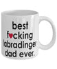 Funny Dog Mug B3st F-cking Labradinger Dad Ever Coffee Cup White