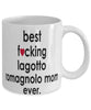 Funny Dog Mug B3st F-cking Lagotto Romagnolo Mom Ever Coffee Mug White