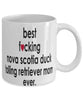 Funny Dog Mug B3st F-cking Nova Scotia Duck Tolling Retriever Mom Ever Coffee Mug White