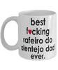 Funny Dog Mug B3st F-cking Rafeiro Do Alentejo Dad Ever Coffee Cup White