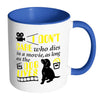 Funny Dog Mug I Dont Care Who Dies In A Movie White 11oz Accent Coffee Mugs