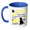 Funny Dog Mug I Dont Care Who Dies In A Movie White 11oz Accent Coffee Mugs