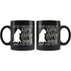 Funny Dog Mug Is There Life After Death Hurt My Dog And 11oz Black Coffee Mugs