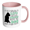 Funny Dog Mug Is There Life After Death White 11oz Accent Coffee Mugs