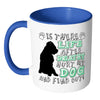 Funny Dog Mug Is There Life After Death White 11oz Accent Coffee Mugs