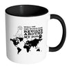 Funny Dog Mug Well Yes The World Does Revolve White 11oz Accent Coffee Mugs