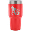 Funny Dog Travel Mug Doggy Style 30 oz Stainless Steel Tumbler