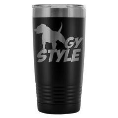 Funny Dog Travel Mug Dog gy Style 20oz Stainless Steel Tumbler