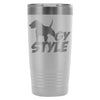 Funny Dog Travel Mug Dog gy Style 20oz Stainless Steel Tumbler