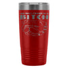 Funny Dog Travel Mug  My Best Friend Is A B**** 20oz Stainless Steel Tumbler