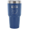 Funny Dog Travel Mug  My Best Friend Is A B**** 30 oz Stainless Steel Tumbler