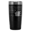 Funny Dog Travel Mug Personal Stalker Will Follow 20oz Stainless Steel Tumbler