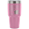 Funny Dog Travel Mug Personal Stalker Will Follow 30 oz Stainless Steel Tumbler