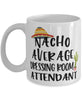 Funny Dressing Room Attendant Mug Nacho Average Dressing Room Attendant Coffee Mug 11oz White