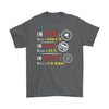 Funny Drinking Shirt In Wine There Is Wisdom In Beer There Is Gildan Mens T-Shirt