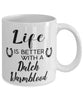 Funny Dutch Warmblood Horse Mug Life Is Better With A Dutch Warmblood Coffee Cup 11oz 15oz White