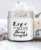 Funny Dwarf Lionfish Candle Life Is Better With A Dwarf Lionfish 9oz Vanilla Scented Candles Soy Wax