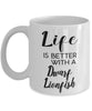 Funny Dwarf Lionfish Mug Life Is Better With A Dwarf Lionfish Coffee Cup 11oz 15oz White
