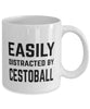 Funny Easily Distracted By Cestoball Coffee Mug 11oz White