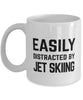 Funny Easily Distracted By Jet Skiing Coffee Mug 11oz White