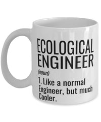 Funny Ecological Engineer Mug Like A Normal Engineer But Much Cooler Coffee Cup 11oz 15oz White