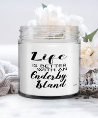 Funny Enderby Island Rabbit Candle Life Is Better With An Enderby Island 9oz Vanilla Scented Candles Soy Wax