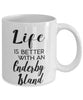 Funny Enderby Island Rabbit Mug Life Is Better With An Enderby Island Coffee Cup 11oz 15oz White