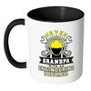 Funny Engineer Mug Never Underestimate A White 11oz Accent Coffee Mugs