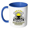 Funny Engineer Mug Never Underestimate A White 11oz Accent Coffee Mugs