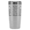 Funny English Grammar Travel Mug It Was Tense 20oz Stainless Steel Tumbler