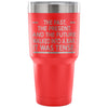 Funny English Grammar Travel Mug It Was Tense 30 oz Stainless Steel Tumbler