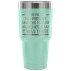 Funny English Grammar Travel Mug It Was Tense 30 oz Stainless Steel Tumbler