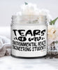 Funny Environmental Health Engineering Professor Teacher Candle Tears Of My Environmental Health Engineering Students 9oz Vanilla Scented Candles Soy Wax