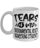 Funny Environmental Health Engineering Professor Teacher Mug Tears Of My Environmental Health Engineering Students Coffee Cup White