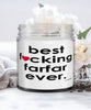 Funny Farfar Candle B3st F-cking Farfar Ever 9oz Vanilla Scented Candles Soy Wax