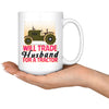 Funny Farm Mug Will Trade Husband For Tractor 15oz White Coffee Mugs