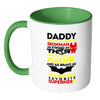 Funny Father Mug Daddy You Are As Smart As White 11oz Accent Coffee Mugs