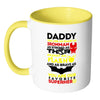 Funny Father Mug Daddy You Are As Smart As White 11oz Accent Coffee Mugs