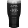 Funny Father Tumbler From Daughter You Are The Luckiest Dad In The World Laser Etched 30oz Stainless Steel Tumbler